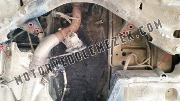 Acél EGR, STOP&GO rendszer védőlemez Mercedes Viano W447 4x2, 1.6 D
