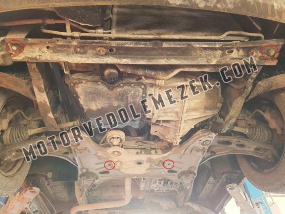 Acél motor, kapcsolószekrény, hütő védőlemez Nissan Primastar