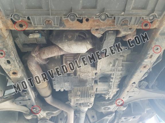 Acél motor, kapcsolószekrény, hütő védőlemez Opel Insignia