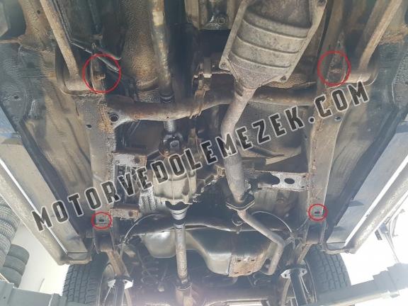 Acél kapcsolószekrény védőlemez Suzuki Jimny