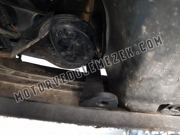 Acél motor, sebbeségváltó, hütő, első lökhárító védőlemez VW Golf  mk4