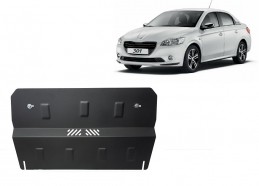 Acél motor, kapcsolószekrény védőlemez Peugeot 301