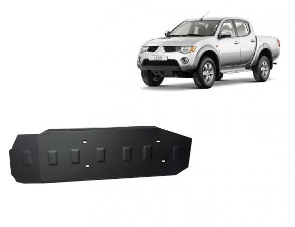 Acél üzemanyagtartály védőlemez Mitsubishi L 200