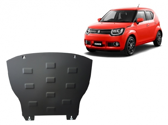 Acél motor, sebességváltó, hűtő, első lökhárító védőlemez Suzuki Ignis