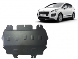 Acél motor, kapcsolószekrény védőlemez Peugeot 3008