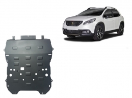 Acél motor, sebességváltó, hűtő, első lökhárító védőlemez Peugeot 3008