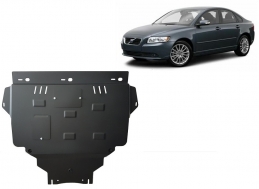 Acél motor, kapcsolószekrény, hűtő védőlemez Volvo V50
