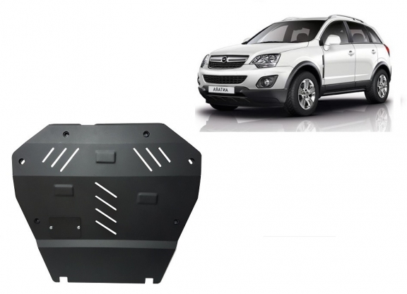 Acél motor, kapcsolószekrény védőlemez Opel Antara