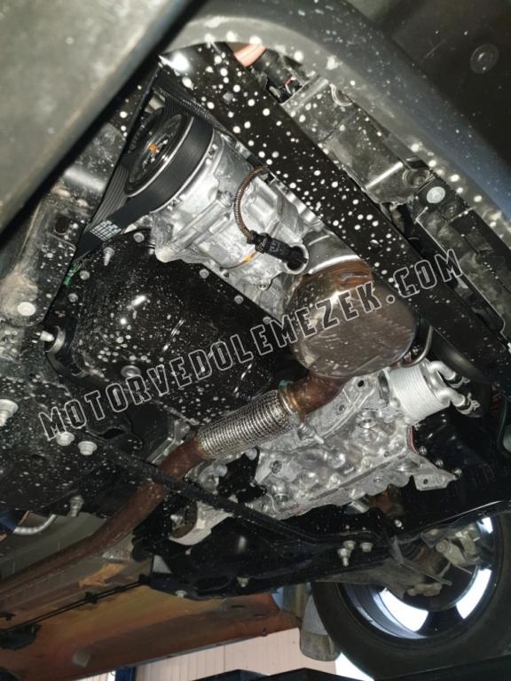 Acél motor, kapcsolószekrény, hütő védőlemez Citroen C3