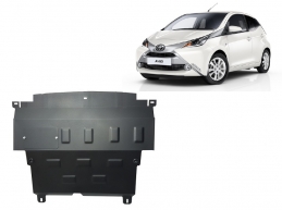 Acél motor, kapcsolószekrény, hűtő védőlemez Toyota Aygo AB40
