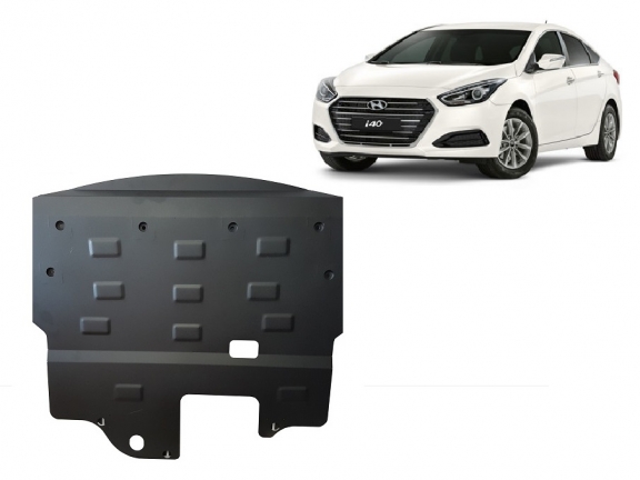 Acél motor, kapcsolószekrény védőlemez Hyundai i40