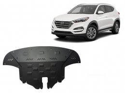 Acél motor, sebességváltó, hűtő, első lökhárító védőlemez Hyundai Tucson