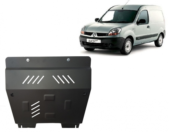 Acél motor, kapcsolószekrény védőlemez Renault Kangoo