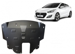 Acél motor, kapcsolószekrény, hűtő védőlemez Hyundai i30