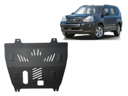 Acél motor, kapcsolószekrény védőlemez Nissan X-Trail T31