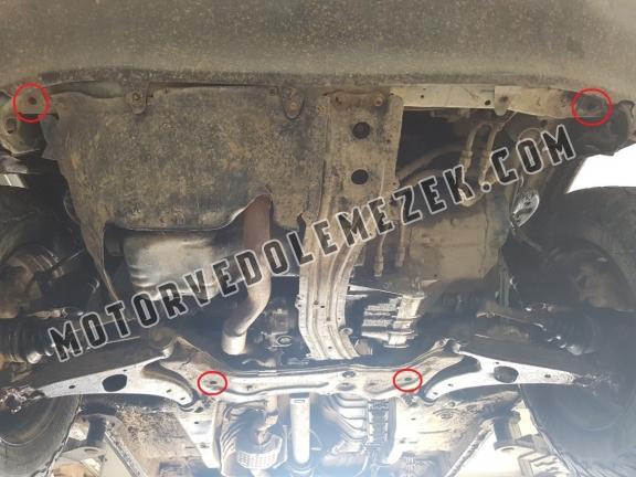 Acél motor, sebbeségváltó, hütő, első lökhárító védőlemez Toyota RAV 4