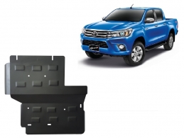 Acél differenciálmű, részecskeszűrő védőlemez Toyota Hilux Revo