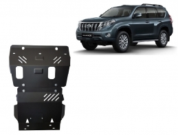 Acél motor, hűtő védőlemez Toyota Land Cruiser 150