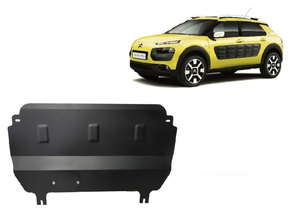 Acél motor, kapcsolószekrény, hűtő védőlemez Citroen C4 Cactus