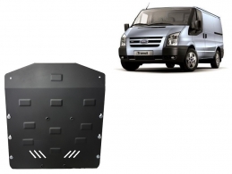 Acél motor, sebességváltó, hűtő, első lökhárító védőlemez Ford Transit - RWD