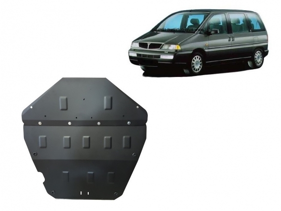 Acél motor, kapcsolószekrény, hűtő védőlemez Lancia Zeta