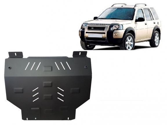 Acél motor, kapcsolószekrény védőlemez Land Rover Freelander