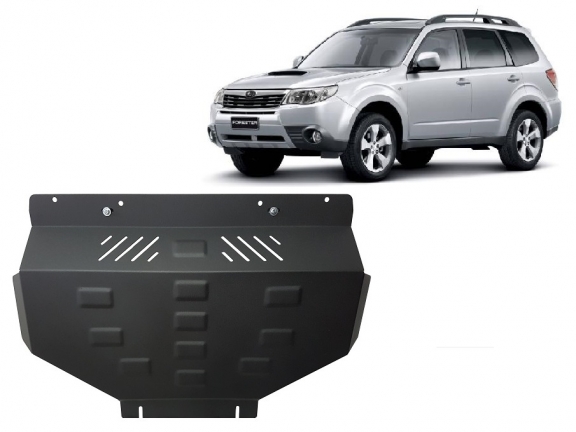 Acél motor, hűtő védőlemez Subaru Forester 3