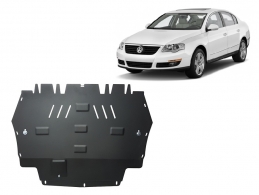 Acél motor, sebességváltó védőlemez VW Passat B6