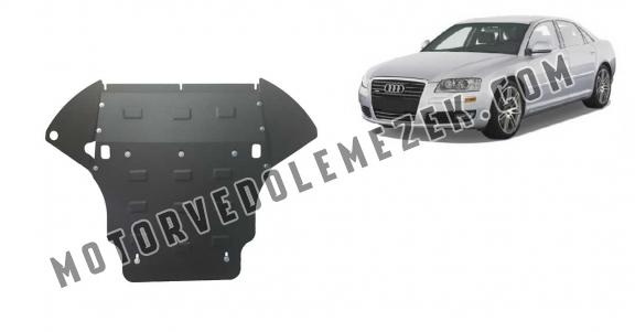 Acél motor, sebbeségváltó, hütő, első lökhárító védőlemez Audi A8