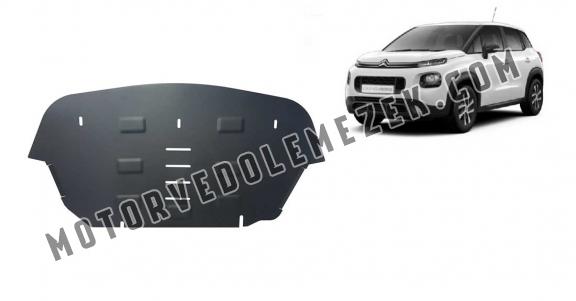 Acél motor, sebbeségváltó, hütő, első lökhárító védőlemez Citroen C3 Aircross