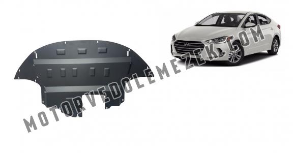 Acél motor, sebbeségváltó, hütő, első lökhárító védőlemez  Hyundai Elantra