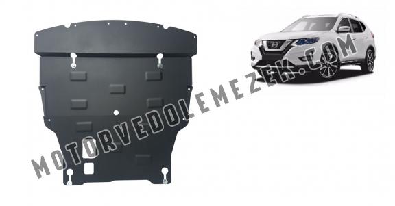 Acél motor, sebbeségváltó, hütő, első lökhárító védőlemez Nissan X-Trail T32