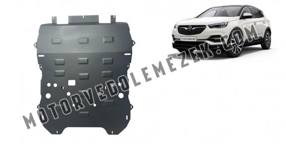 Acél motor, sebbeségváltó, hütő, első lökhárító védőlemez Opel Grandland X
