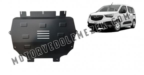 Acél motor, kapcsolószekrény, hütő védőlemez Opel Combo E 