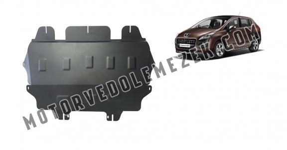 Acél motor, kapcsolószekrény védőlemez Peugeot 3008