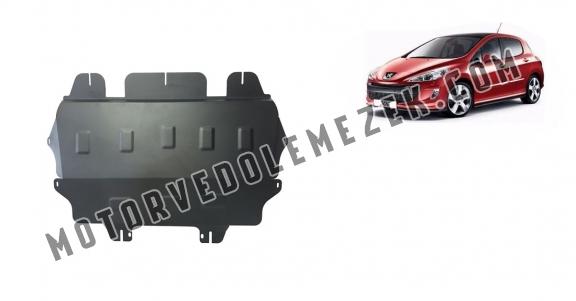 Acél motor, kapcsolószekrény, hütő védőlemez Peugeot 308