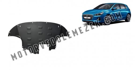 Acél motor, sebbeségváltó, hütő, első lökhárító védőlemez Hyundai I30