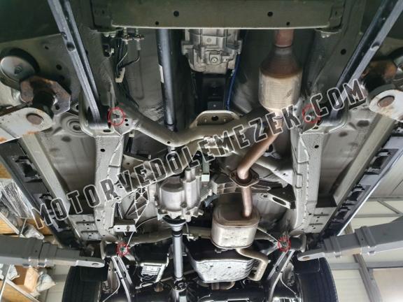 Acél osztómű védőlemez Suzuki Jimny