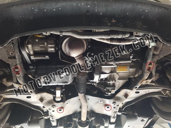 Acél motor, kapcsolószekrény védőlemez Mini Cooper R56