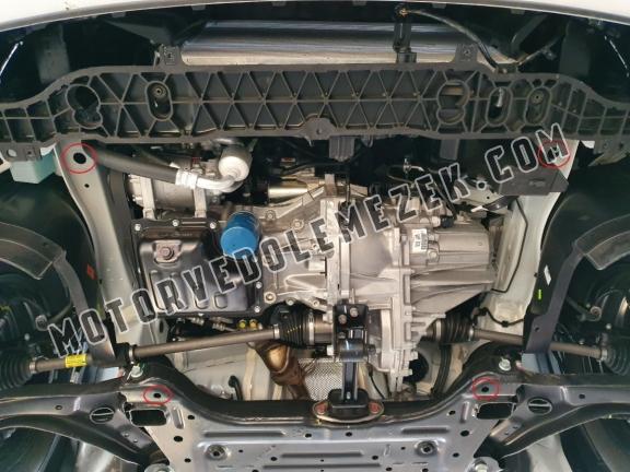 Acél motor, kapcsolószekrény, hütő védőlemez Hyundai i20
