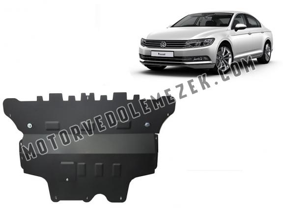 Acél motor, sebbeségváltó, hütő, első lökhárító védőlemez VW Passat B8