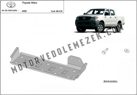 Acél üzemanzagtartály védőlemez Toyota Hilux 