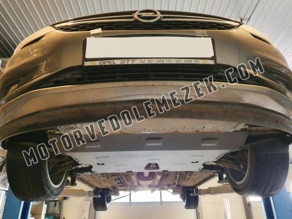 Acél motor, sebbeségváltó, hütő, első lökhárító védőlemez Opel Astra K