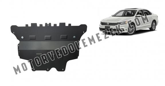 Acél motor, sebbeségváltó, hütő, első lökhárító védőlemez VW Passat Alltrack