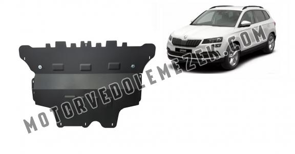 Acél motor, sebbeségváltó, hütő, első lökhárító védőlemez  Skoda Karoq