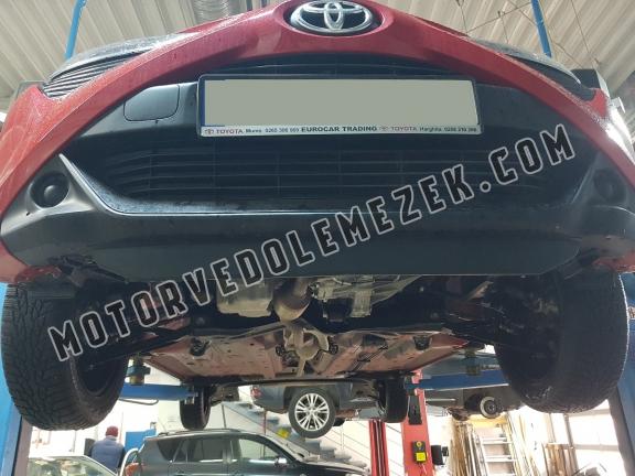 Acél motor, sebbeségváltó, hütő, első lökhárító védőlemez Toyota Aygo AB10