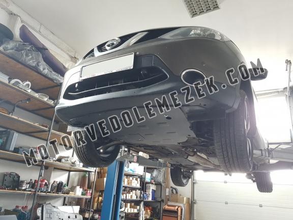 Acél motor, sebbeségváltó, hütő, első lökhárító védőlemez Nissan Qashqai J11