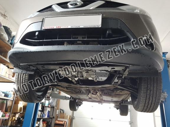 Acél motor, sebbeségváltó, hütő, első lökhárító védőlemez Nissan Qashqai J11