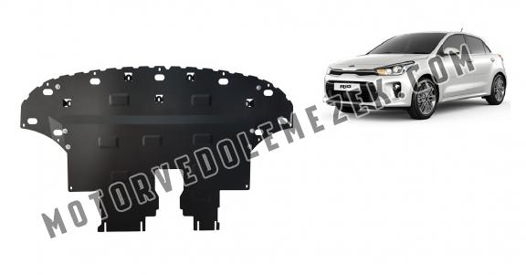 Acél motor, sebbeségváltó, hütő, első lökhárító védőlemez Kia Rio 4