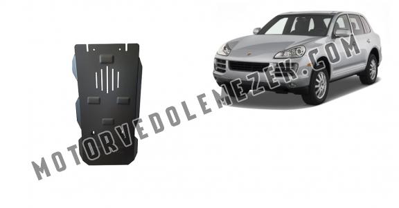 Acél kapcsolószekrény védőlemez Porsche Cayenne